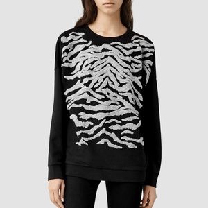 All Saints Zira Sweat Sweater- Medium